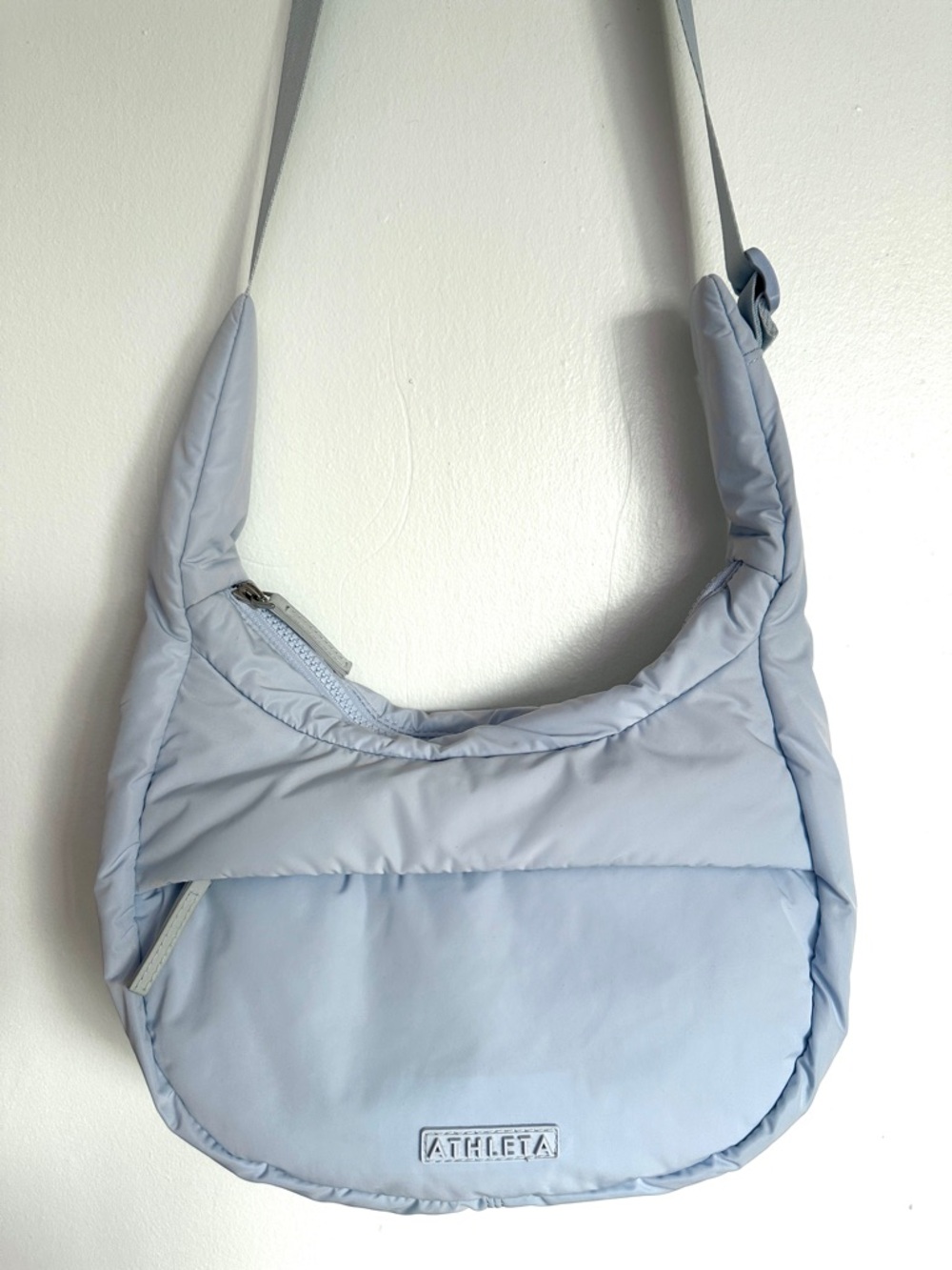 Athleta Crescent Crossbody Bag - Light Blue